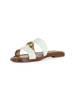 BIANCO | Sandali in pelle ERIN FLAT