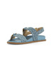 AZZURRO | Sandali in denim logato NIA FLAT
