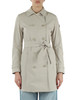 BEIGE | Trench NEW FUTURITY in tessuto stretch impermeabile