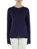 VIOLA | Maglia in viscosa con placca logo