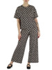 NERO | T-shirt oversize in jersey di viscosa stretch