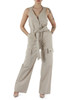 BEIGE | Overall aus Baumwoll- und Lyocell-Twill