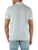 CELESTE | Polo regular fit in cotone piquet a righe