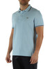 CELESTE | Polo regular fit con inserti a contrasto