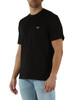 NERO | T-shirt in cotone Classic fit con taschino frontale