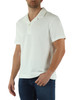 OFF WHITE | Polo Classic fit in jersey di cotone testurizzato