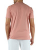 SALMONE | T-shirt in cotone stretch con scritta logo