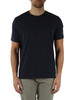 Dunkelblau | T-Shirt aus recycelter Baumwolle VENT