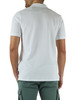 BIANCO | Polo TEDAN in cotone piquet riciclato