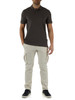 GRIGIO SCURO | Polo TEDAN in cotone piquet riciclato