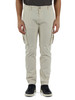 BEIGE | Pantaloni regular fit ETHICARGO in cotone stretch