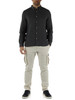 GRIGIO SCURO | Camicia in lino MALIBU regular fit
