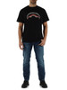 NERO | T-shirt in cotone INFINITY SHARK Regular