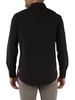 NERO | Camicia regular fit in tessuto stretch