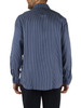 BLU | Camicia regular fit in viscosa con motivo decorativo