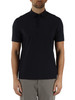 BLU SCURO | Polo WEIRS NY in tessuto Softech