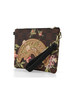 MARRONE | Pochette a tracolla AI HENNY FLORAL