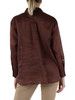 MARRONE | Camicia in ramiè COSMO