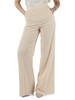 CIPRIA | Pantalone ampio in crepe enver satin STAMPA