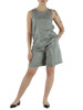 GRIGIO | Top in tela leggera di lino