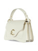 OFF WHITE | Borsa a mano in pelle martellata C-ME Small