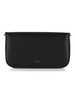 SCHWARZ | Schultertasche aus genarbtem Leder C-ME Medium