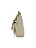 BEIGE | Handtasche aus genarbtem Leder BEAT GENERATION Medium