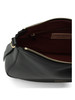 SCHWARZ | NORY Small Schultertasche aus genarbtem Leder