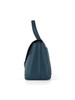 BLAU | Handtasche aus genarbtem Leder NIKLA Medium