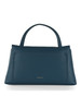 BLAU | Handtasche aus genarbtem Leder NIKLA Medium
