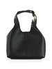 NERO | Borsa a mano in pelle martellata C-EASY Small