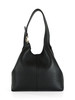 NERO | Borsa a spalla in pelle martellata C-EASY