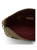KAKI | Borsa a spalla in pelle martellata GRETEL RIBBON Large
