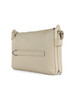 BEIGE | Borsa a spalla in pelle martellata GRETEL RIBBON Large