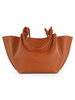 TERRACOTTA | Borsa a spalla in pelle martellata FINN Medium