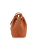 TERRACOTTA | Borsa a spalla in pelle martellata FINN Medium