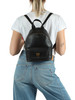 NERO | Zaino in pelle martellata BEAT GENERATION Small