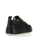 NERO | Sneakers OLIVA58B in pelle e pizzo