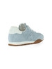 AZZURRO | GIRL: Sneakers in suede con patch logo laterale