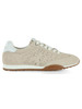 BEIGE | GIRL: Sneakers in suede con patch logo laterale