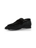 NERO | Mocassino con mascherina in pelle intrecciata