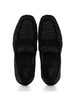 NERO | Mocassino con mascherina in pelle intrecciata