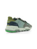 VERDE ACQUA | Sneakers in pelle e tessuto CHACRONA LINEN
