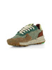 VERDE | Sneakers in pelle e tessuto CHACRONA LINEN