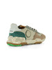 SALBEI | Sneakers aus Leder und Stoff CHACRONA LINEN
