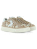 BEIGE | Sneakers in canvas e pelle LIPARI