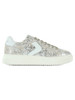 ARGENTO | Sneakers in pelle LIPARI effetto laminato