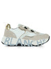 BIANCO | Sneakers CLUB105 in pelle e tessuto