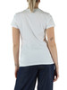 WEISS/HELLBLAU | BETTER: Baumwoll-T-Shirt mit Strasssteinen