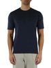 BLAU | Garment Dyed Baumwoll-T-Shirt